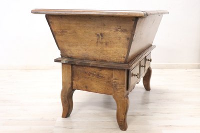 Buffet Italien Ancien 19ème Siècle En Peuplier