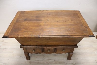 Buffet Italien Ancien 19ème Siècle En Peuplier