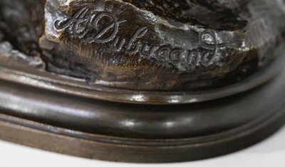 Sculpture - The Partridge, Alfred Dubucand (1828 - 1894) - Bronze