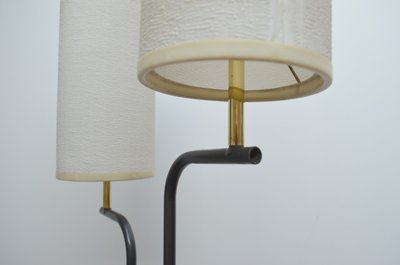 "Tuning fork" style floor lamp in the style of ARLUS circa 1960