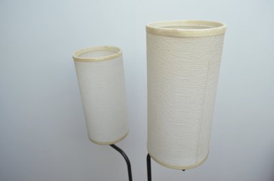 "Tuning fork" style floor lamp in the style of ARLUS circa 1960