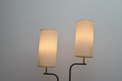 "Tuning fork" style floor lamp in the style of ARLUS circa 1960