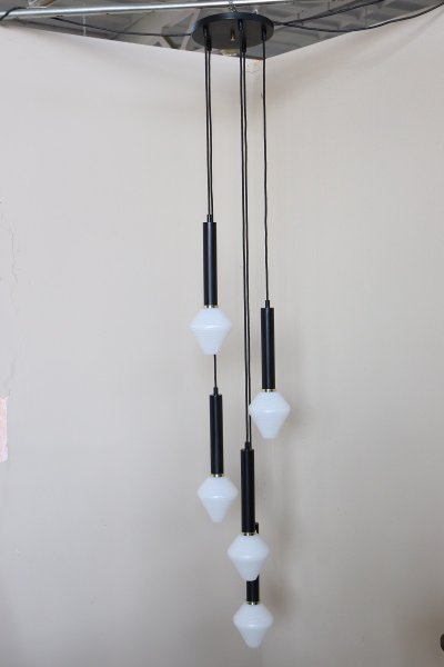 5-Tier Cascade Chandelier, 1960s