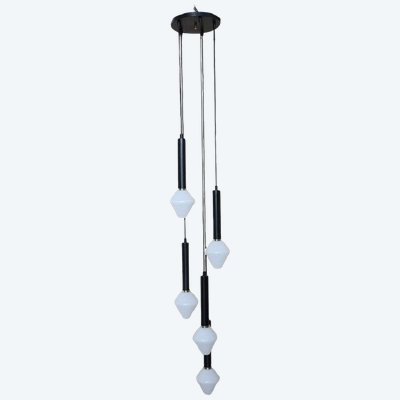 5-Tier Cascade Chandelier, 1960s
