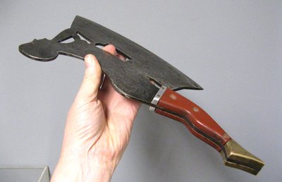 Hachoir érotique Feuille De Boucher.