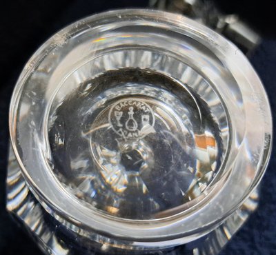 Set of 5 pieces in Baccarat crystal, Malmaison model