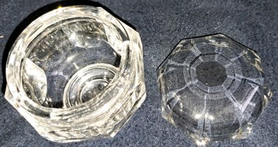 Set of 5 pieces in Baccarat crystal, Malmaison model
