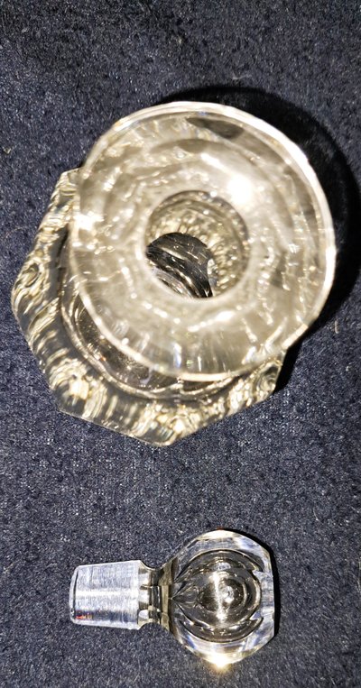 Set of 5 pieces in Baccarat crystal, Malmaison model