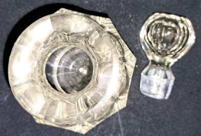 Set of 5 pieces in Baccarat crystal, Malmaison model