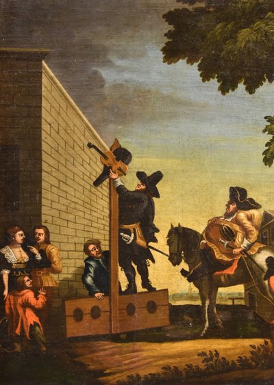 William Hogarth (Londres 1697 - 1764) école De, Hudibras Triomphant