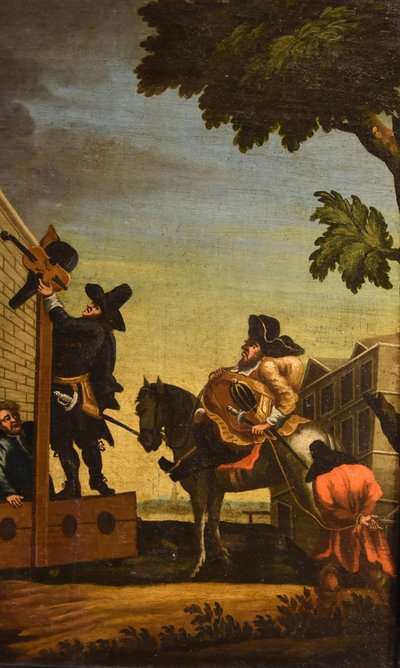 William Hogarth (Londres 1697 - 1764) école De, Hudibras Triomphant