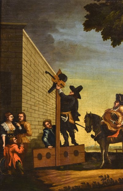 William Hogarth (Londres 1697 - 1764) école De, Hudibras Triomphant