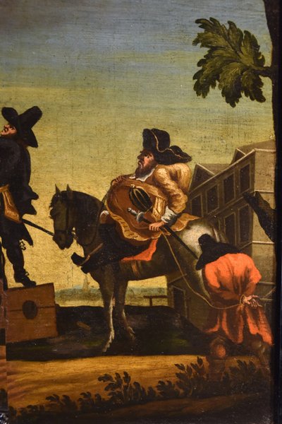 William Hogarth (Londres 1697 - 1764) école De, Hudibras Triomphant