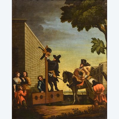 William Hogarth (Londres 1697 - 1764) école De, Hudibras Triomphant