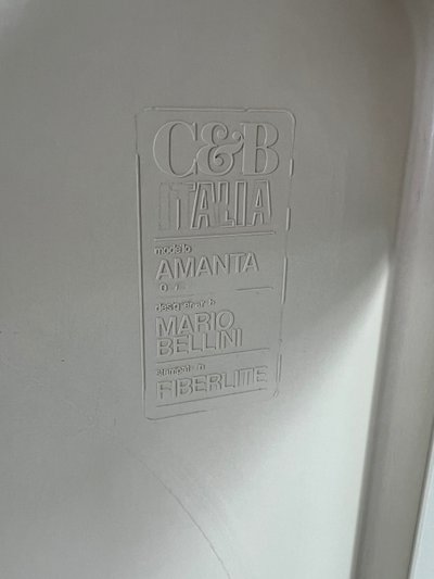 Table basse Amanta par Mario Bellini pour C&B Italia, Italie années 60