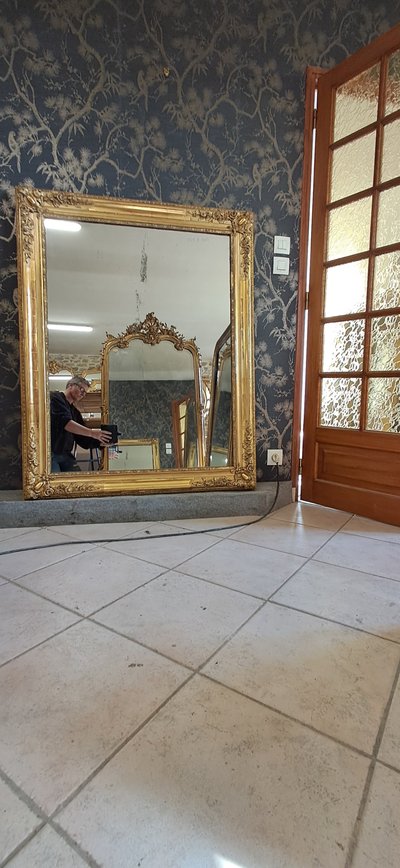 Miroir époque restauration 131 x 103