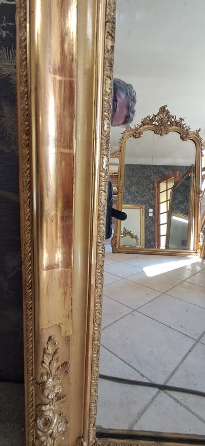 Miroir époque restauration 131 x 103