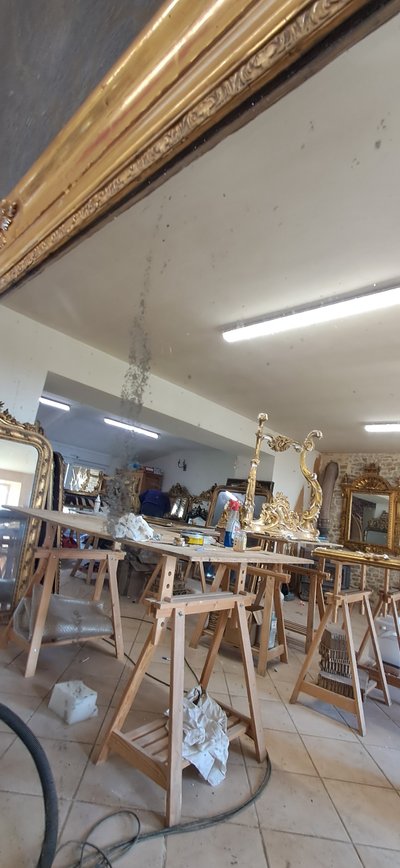 Miroir époque restauration 131 x 103