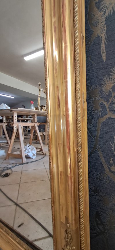 Miroir époque restauration 131 x 103