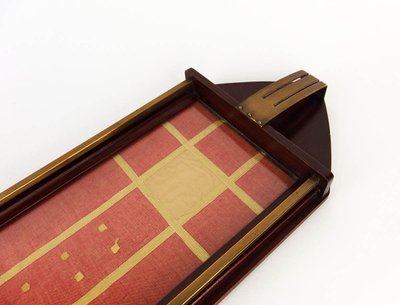 Jugendstil-Tablett von Gustave Serrurier Bovy