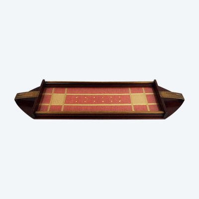 Jugendstil-Tablett von Gustave Serrurier Bovy
