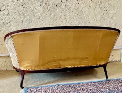 Dreisitzer-Sofa im Louis XV-Stil, 19. Jahrhundert 