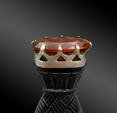 Piccolo COLTELLO chiamato Sgian Dubh Scozia inizio XX secolo