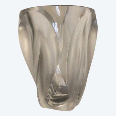 Große Lalique-Kristallvase, Modell „Ingrid“