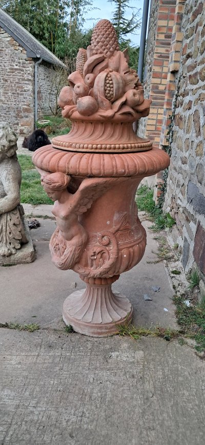 Sculpture terre cuite XX   115 x 65