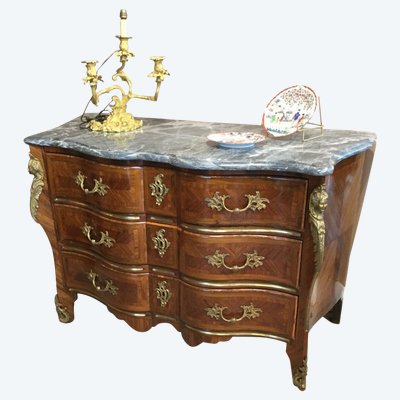 Commode Louis XV En Arbalete
