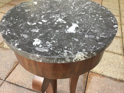 A Restoration Period Mahogany Wood Sellette