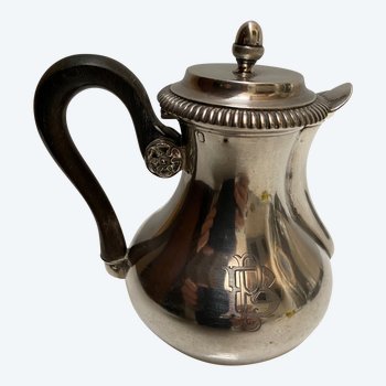 VASSOIO DA CAFFÈ IN ARGENTO MASSICCIO