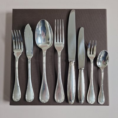 Christofle Silver Metal Cutlery Set