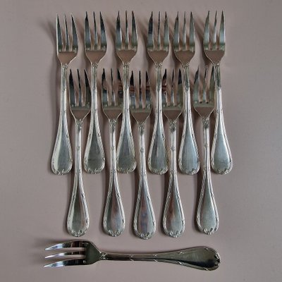 Christofle Silver Metal Cutlery Set