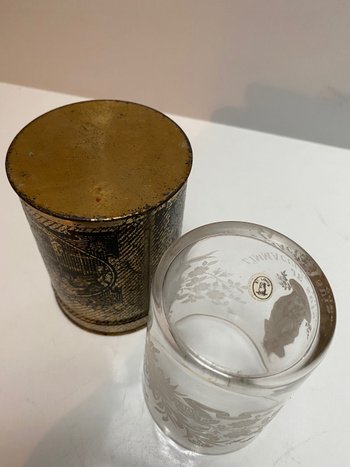 VERRE SOUVENIR DE LOURDES