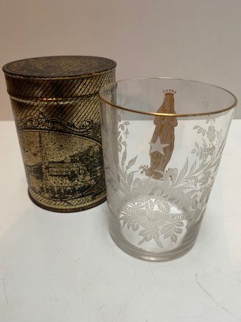 VERRE SOUVENIR DE LOURDES