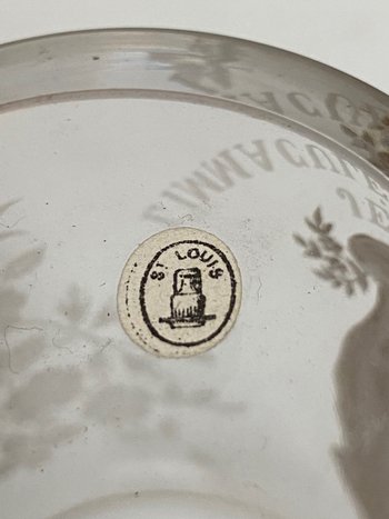 VERRE SOUVENIR DE LOURDES