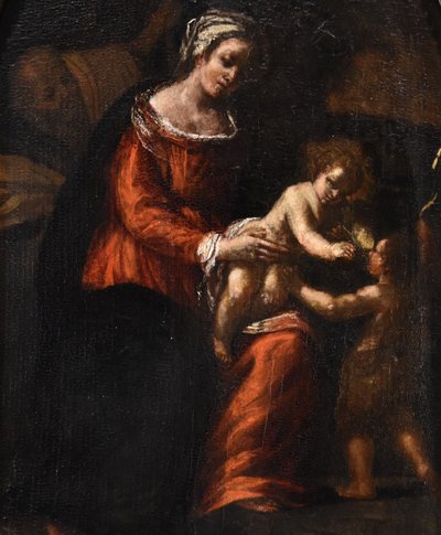 Sacra Famiglia con San Giovannino, Ippolito Scarsella