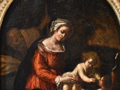 Sacra Famiglia con San Giovannino, Ippolito Scarsella