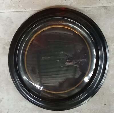 Ancien cadre verre bombé Napoléon 3 