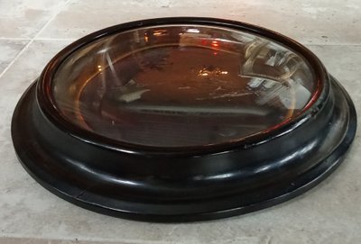 Ancien cadre verre bombé Napoléon 3 