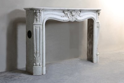 Cheminée ancienne en marbre
