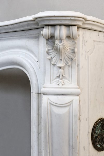 Cheminée ancienne en marbre