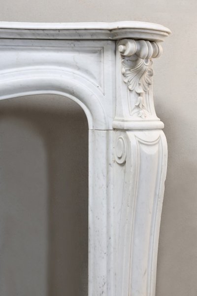 Cheminée ancienne en marbre