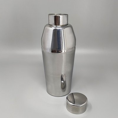 Shaker per cocktail sorprendente degli anni '70 di Guy Degrenne in acciaio inossidabile. Prodotto in Francia