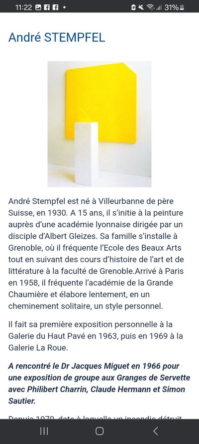 RENE STEMPFEL geboren 1930