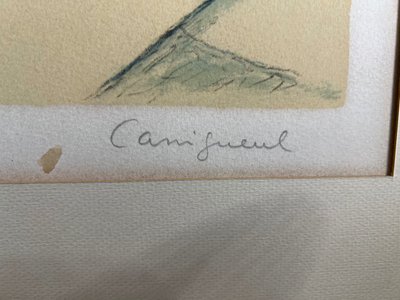 Jean-Pierre CASSIGNEUL (1935) - Lithograph "La Grande Capeline" (1976) - Signed & Numbered 5/150