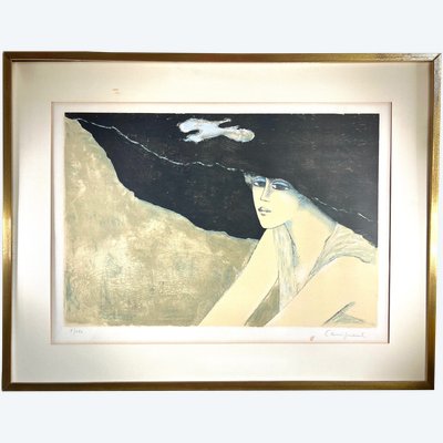 Jean-Pierre CASSIGNEUL (1935) - Lithograph "La Grande Capeline" (1976) - Signed & Numbered 5/150