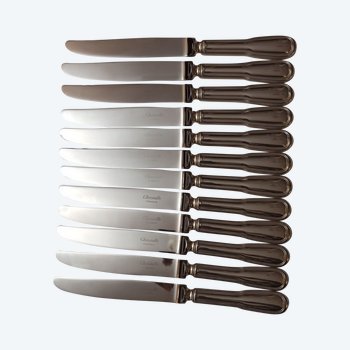 Christofle 12 Chinon dessert knives