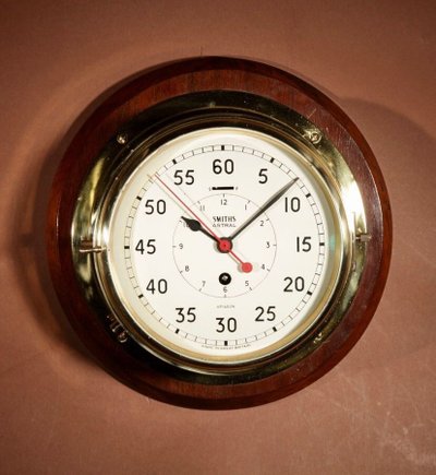 Smiths Astral Bulkhead Ship's Clock.